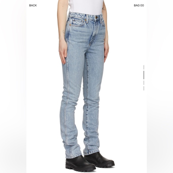 KHAITE Blue Daria jeans - Picture 2 of 4